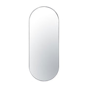 Capsule 24" x 60" Oval Wall Mirror in Chrome