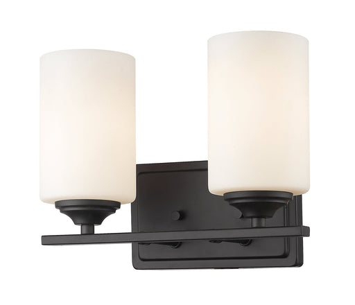 Bordeaux 2 Light 11.375" Vanity in Bronze