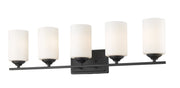 Bordeaux 5 Light 30.75" Vanity in Bronze