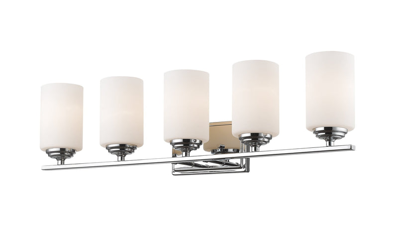 Bordeaux 5 Light 30.75" Vanity in Chrome