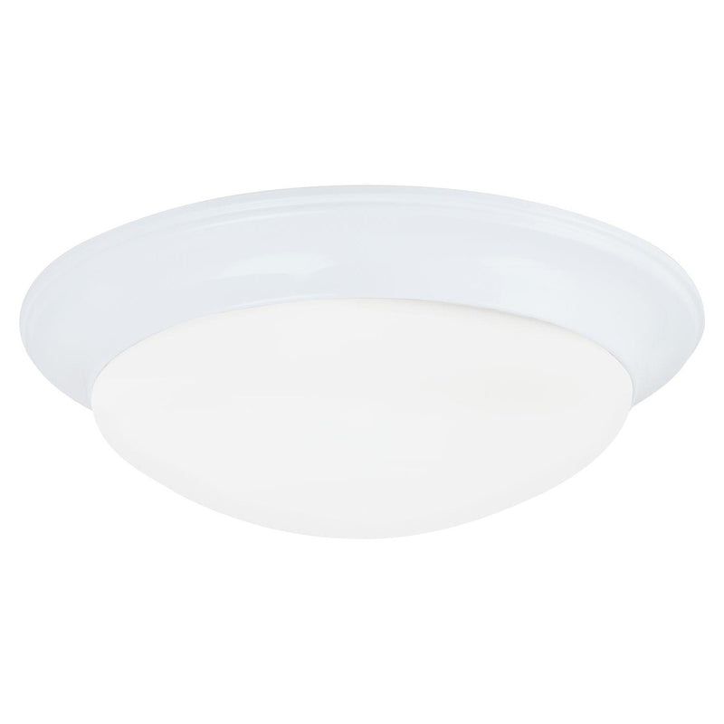 Nash Flush Mount in White