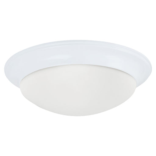 Nash Two Light Flush Mount in White