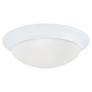 Nash Three Light Flush Mount in White