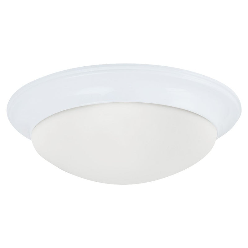 Nash Three Light Flush Mount in White