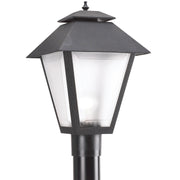 Polycarbonate Outdoor 18" Outdoor Post Light in Black