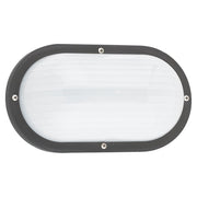 Bayside One Light Outdoor Wall Lantern in Black
