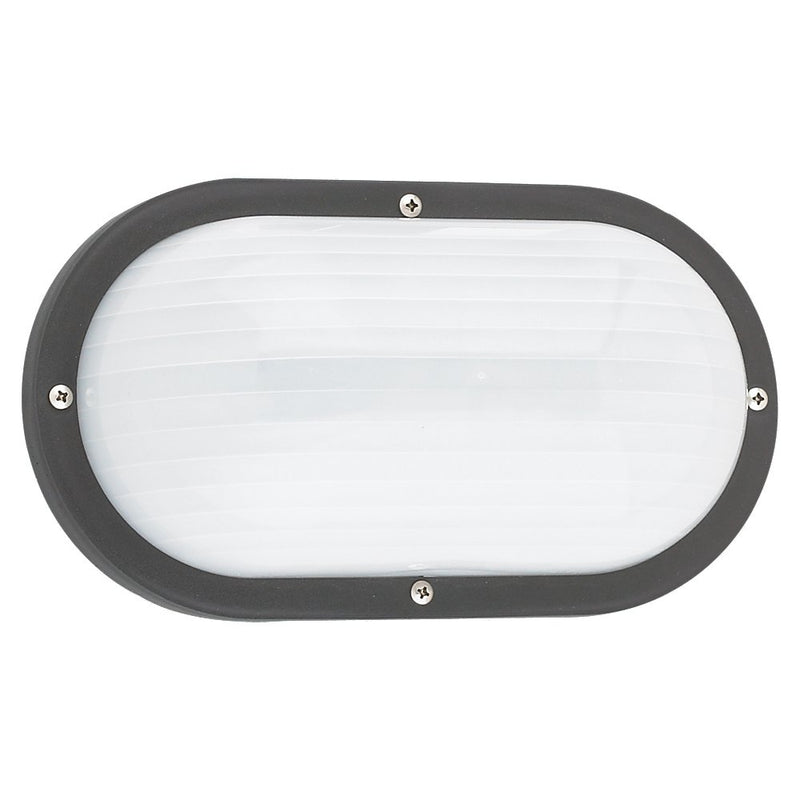 Bayside One Light Outdoor Wall Lantern in Black