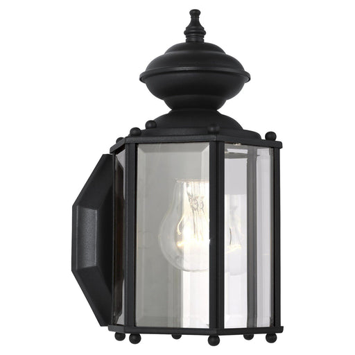 Classico 10.5" Outdoor Wall Lantern in Black