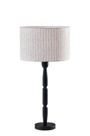 Nigel Table Lamp in Black Wood