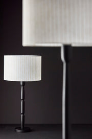 Nigel Table Lamp in Black Wood
