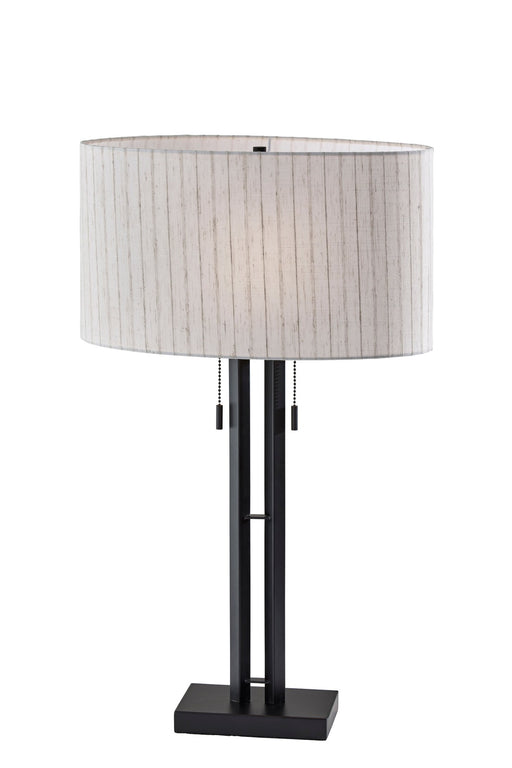 Foster 2-Light Table Lamp in Black
