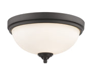 Bordeaux 2 Light 13" Flush Mount in Bronze