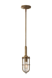Urban Renewal One Light Pendant in Dark Antique Brass