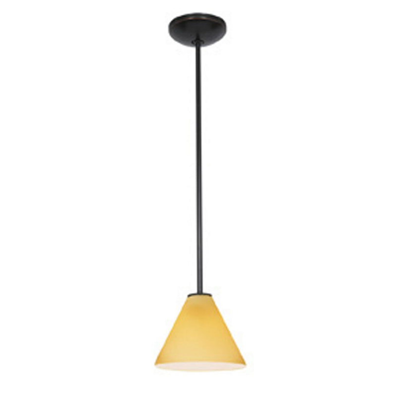 Martini Stem Mini Pendant in Oil Rubbed Bronze