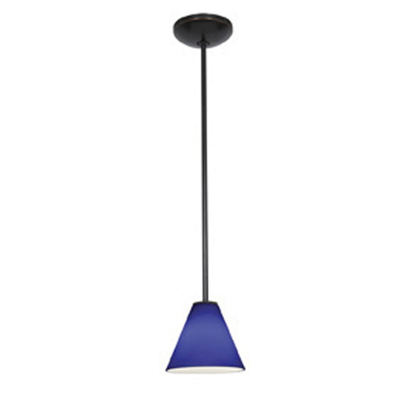 Martini Stem Mini Pendant in Oil Rubbed Bronze