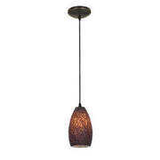 Champagne Cable Mini Pendant in Oil Rubbed Bronze