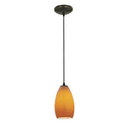 Champagne Cable Mini Pendant in Oil Rubbed Bronze