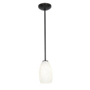 Champagne Stem Mini Pendant in Oil Rubbed Bronze