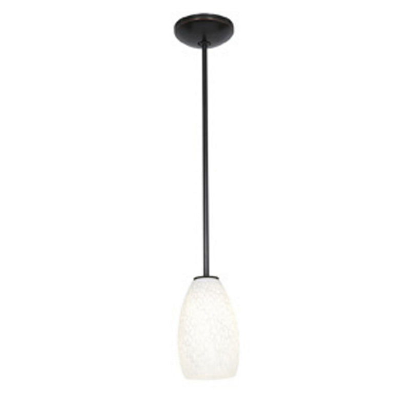 Champagne Stem Mini Pendant in Oil Rubbed Bronze