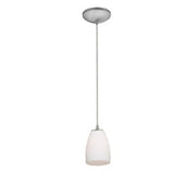 Sherry Cable Pendant in Brushed Steel