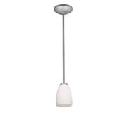 Sherry Stem Pendant in Brushed Steel