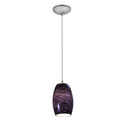 Chianti Cable Mini Pendant in Brushed Steel
