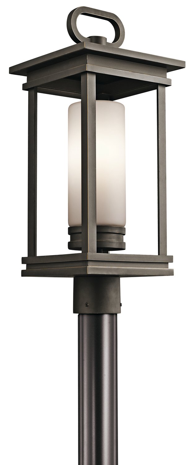 South Hope Outdoor Post Light in Rubbed Bronze