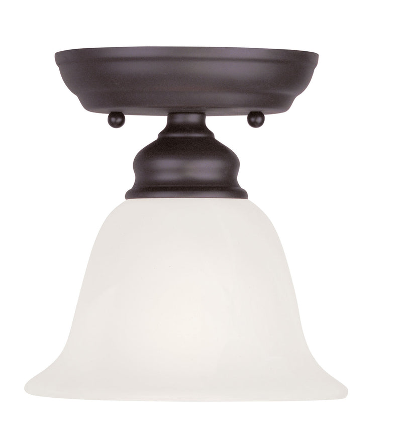 Essex 1 Light Ceiling Mount in Bronze