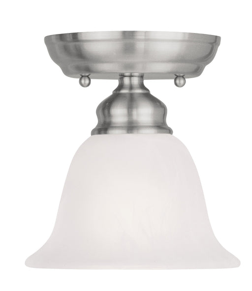 Essex 1 Light Ceiling Mount in Brushed Nickel