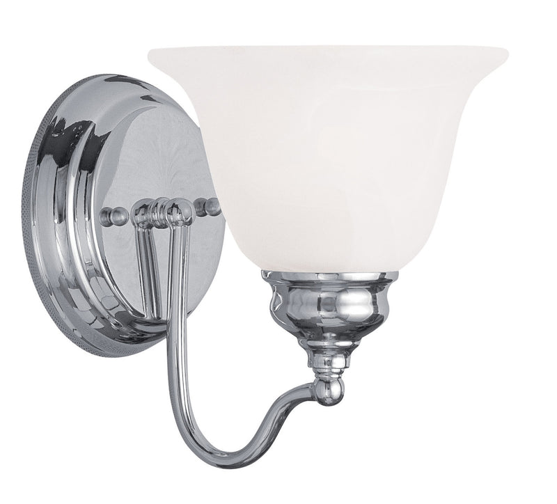 Essex 1 Light Bath Vanity in Polished Chrome