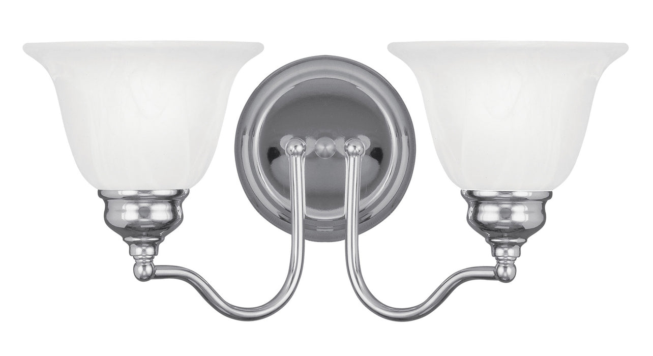 Essex 2 Light Bath Vanity in Polished Chrome