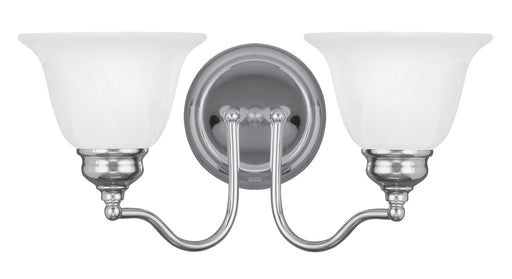 Essex 2 Light Bath Vanity in Polished Chrome