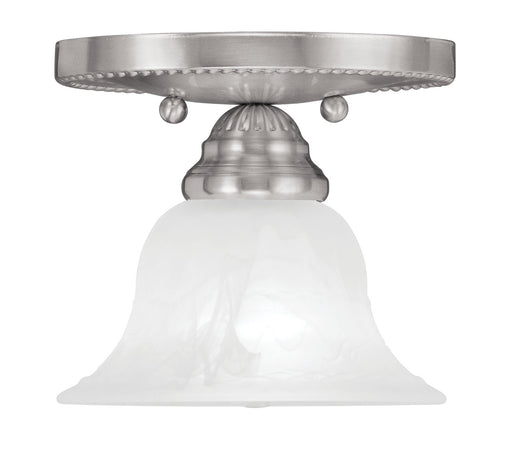 Edgemont 1 Light Ceiling Mount in Brushed Nickel