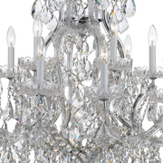 Maria Theresa 19 Light 38" Chandelier in Polished Chrome