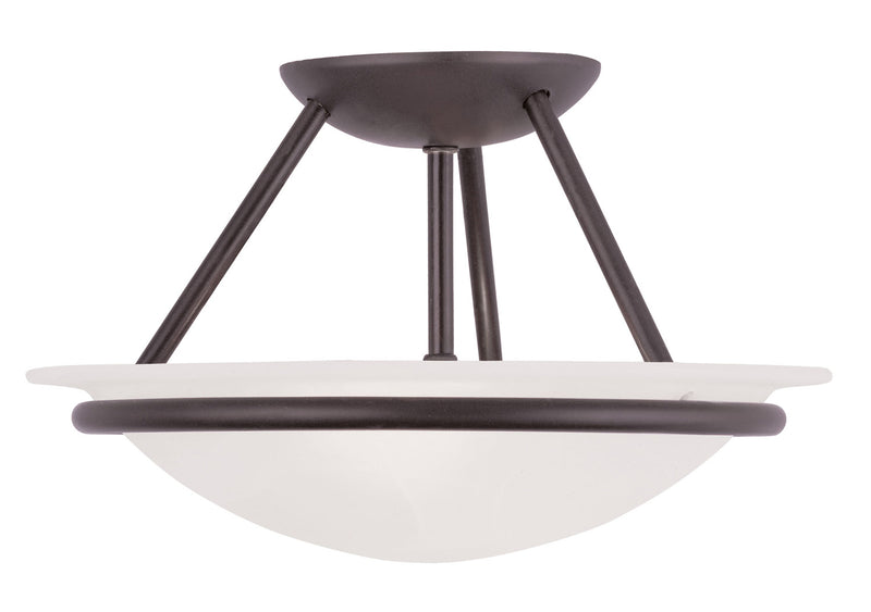 Newburgh 2 Light Ceiling Mount in Bronze