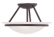 Newburgh 2 Light Ceiling Mount in Bronze