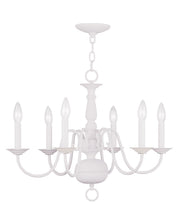 Williamsburgh 6-Light Chandelier - Lamps Expo