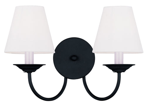 Mendham 2 Light Wall Sconce in Black