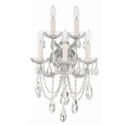 Maria Theresa 5 Light 13.5" Sconce in Polished Chrome