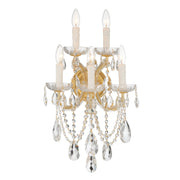 Maria Theresa 5 Light 13.5" Sconce in Gold