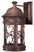 Sage Ridge 1-Light Wall Mount in Vintage Rust