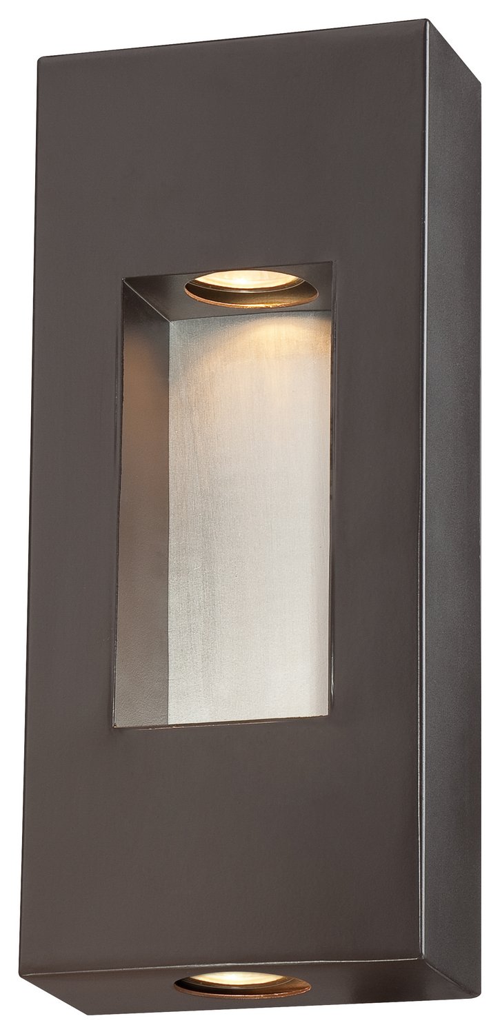 Geox 2-Light Outdoor Wall Sconce in Dorian Bronze