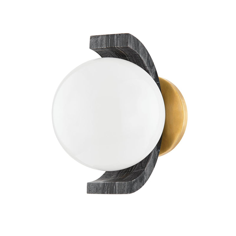 Zurich Wall Sconce in Vintage Brass