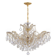 Maria Theresa 6 Light 29" Chandelier in Gold
