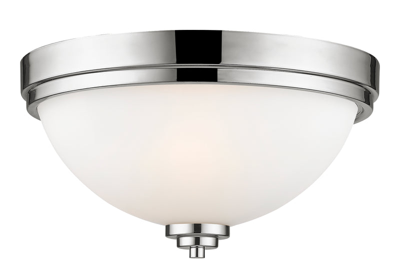 Ashton 2 Light 13" Flush Mount in Chrome