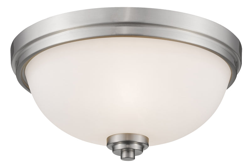 Ashton 3 Light 15" Flush Mount in Brushed Nickel