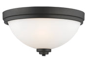 Ashton 3 Light 15" Flush Mount in Bronze