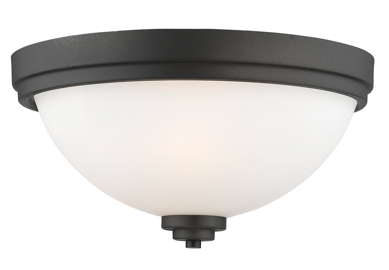 Ashton 3 Light 15" Flush Mount in Bronze