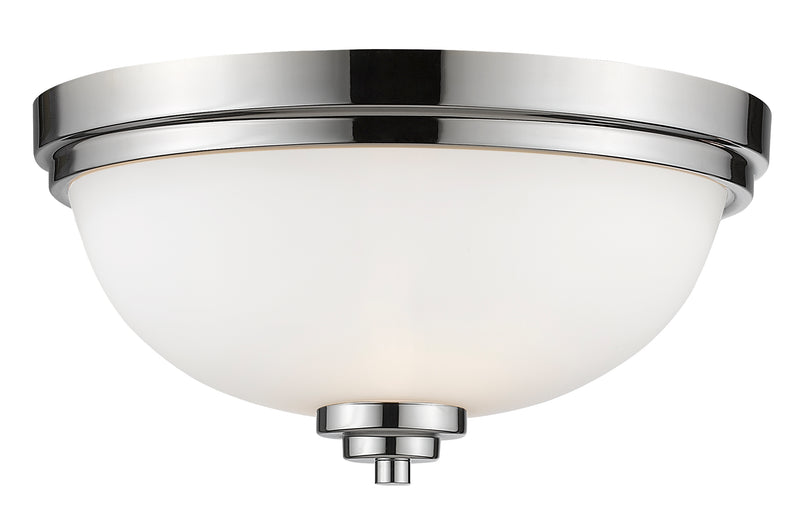 Ashton 3 Light 15" Flush Mount in Chrome