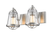 Mariner 2 Light 16" Vanity in Brushed Nickel
